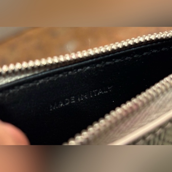 Celine Compact Zipped Cardholder Wallet Silver - Picture 9 of 13